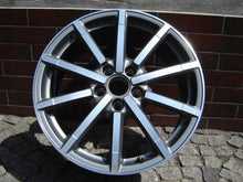 Load image into Gallery viewer, 1x Alufelge 18 Zoll 7.5&quot; 5x112 51ET Glanz Grau 8V0601025AM Audi A3 Mg Rim Wheel