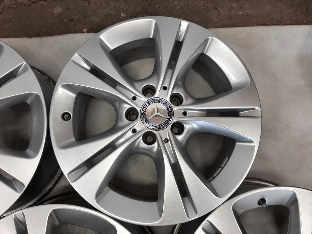 4x Alufelge 17 Zoll 7.0" 5x112 48 5ET A2054014300 Mercedes-Benz W205 Rim Wheel FEL2540894847ja