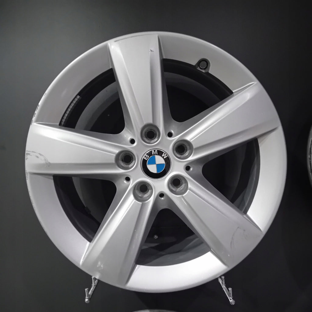 4x Alufelge 17 Zoll 7.5" 5x112 54ET Glanz Silber 6855087 BMW 2 F45 F46 Rim Wheel FEL7671153133pn