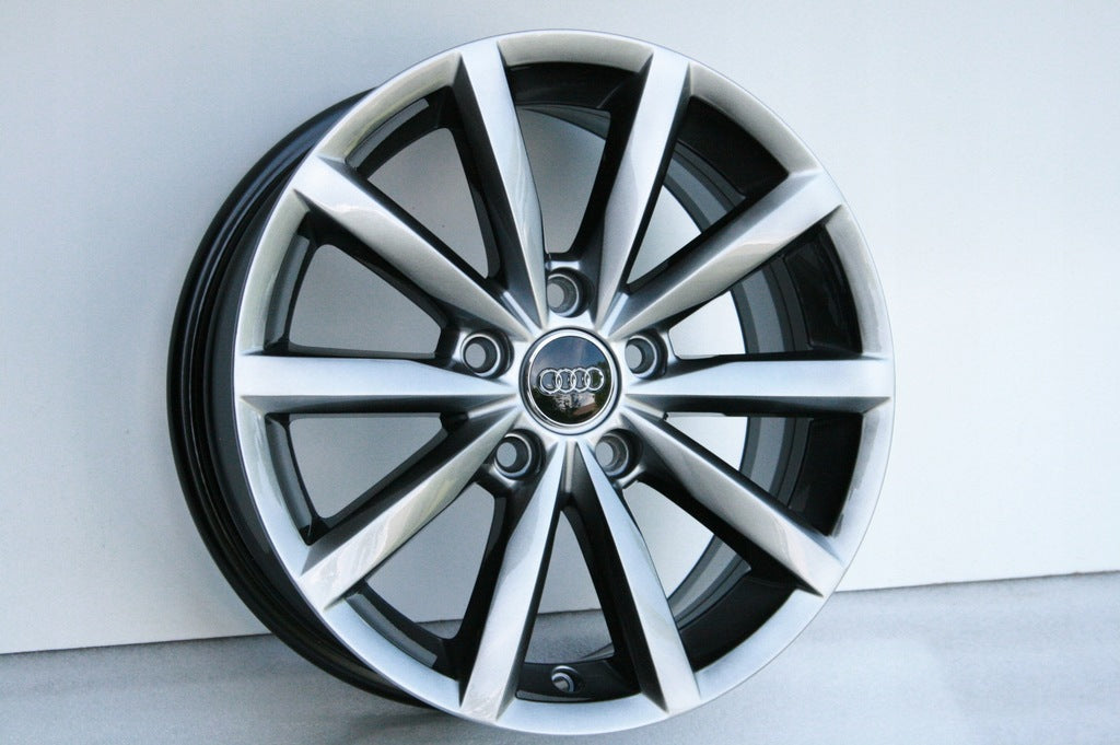 4x Alufelge 16 Zoll 6.5" 5x112 Glanz 5G0601025BQ Audi A3 Rim Wheel FEL3045190550yt