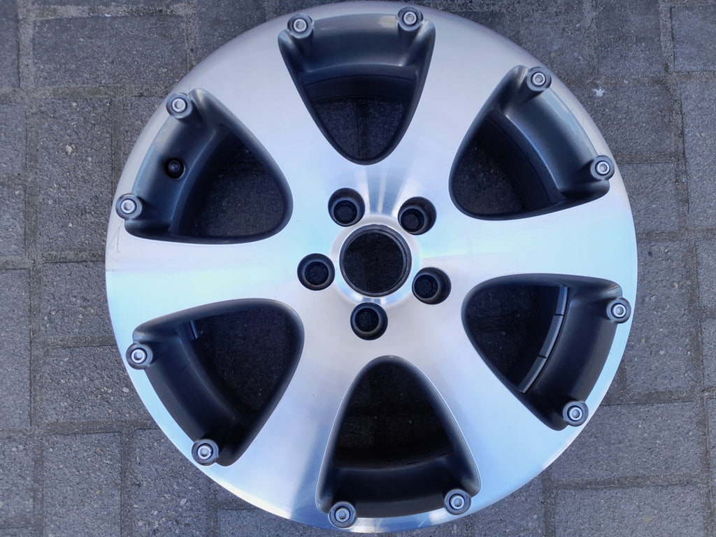 1x Alufelge 17 Zoll 6.5" 5x112 42ET Glanz Schwarz 1T0601025E VW Touran Rim Wheel FEL2390644596se