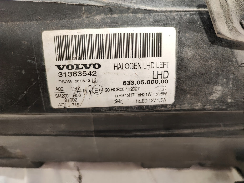 Frontscheinwerfer Volvo Xc70 31383542 Links Scheinwerfer Headlight