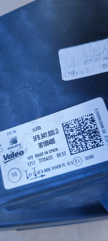 Frontscheinwerfer Seat Leon 5FB941005D LED Links Scheinwerfer Headlight