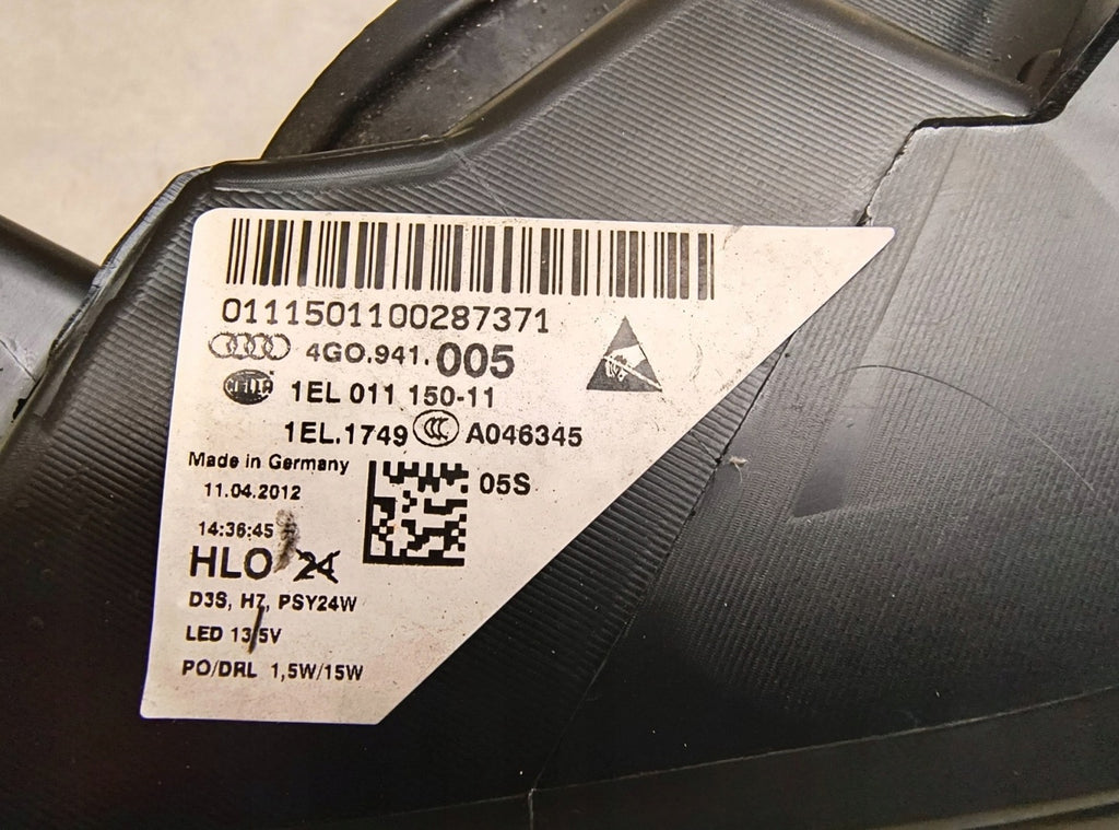 Frontscheinwerfer Audi A6 C7 4G0941005 Xenon Ein Stück (Rechts oder Links)