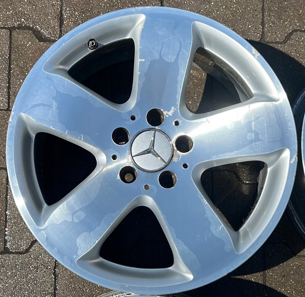 4x Alufelge 17 Zoll 8.0" 5x112 A2064014600 Mercedes-Benz 8 Rim Wheel FEL5100149316jn