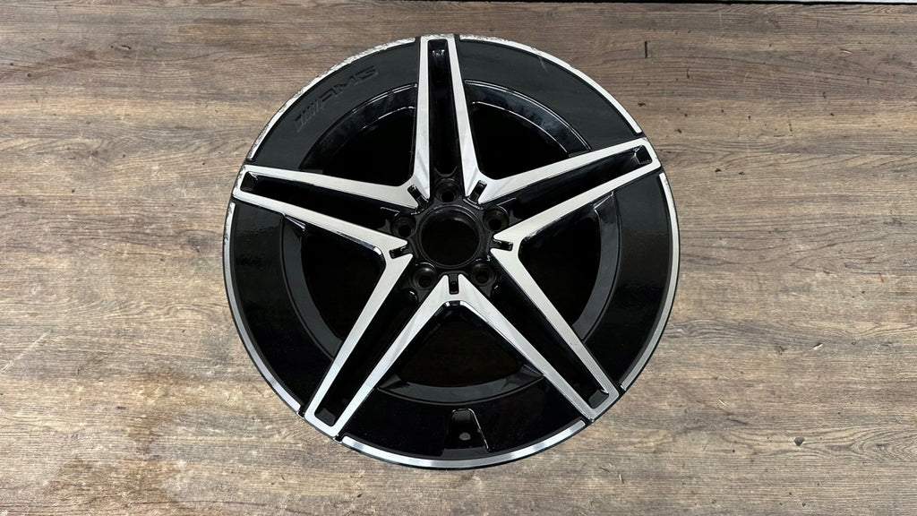 1x Alufelge 18 Zoll 9.0" 5x112 58ET A2064016600 Mercedes-Benz Rim Wheel FEL6400964223wl