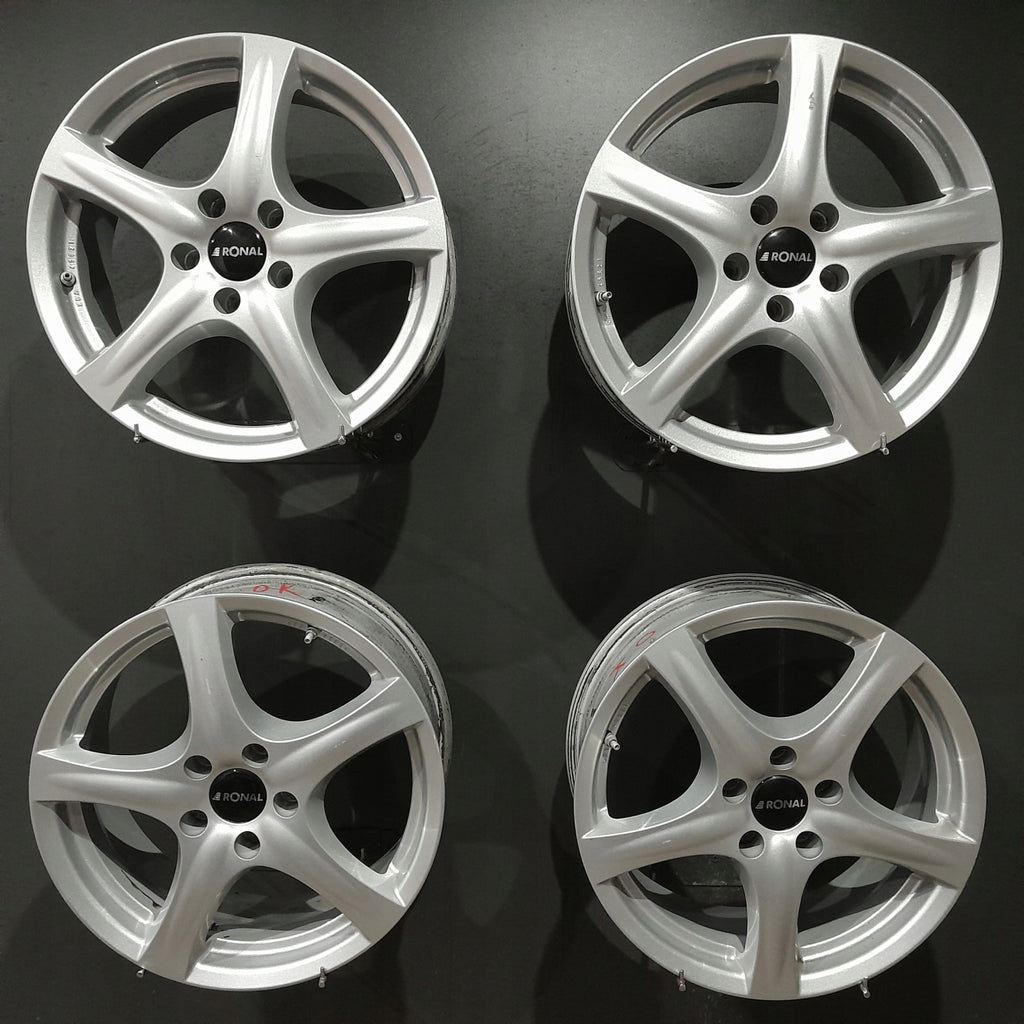4x Alufelge 17 Zoll 7.5" 5x112 45ET KBA45821 Skoda Octavia II Caddy Golf FEL8196175478bx