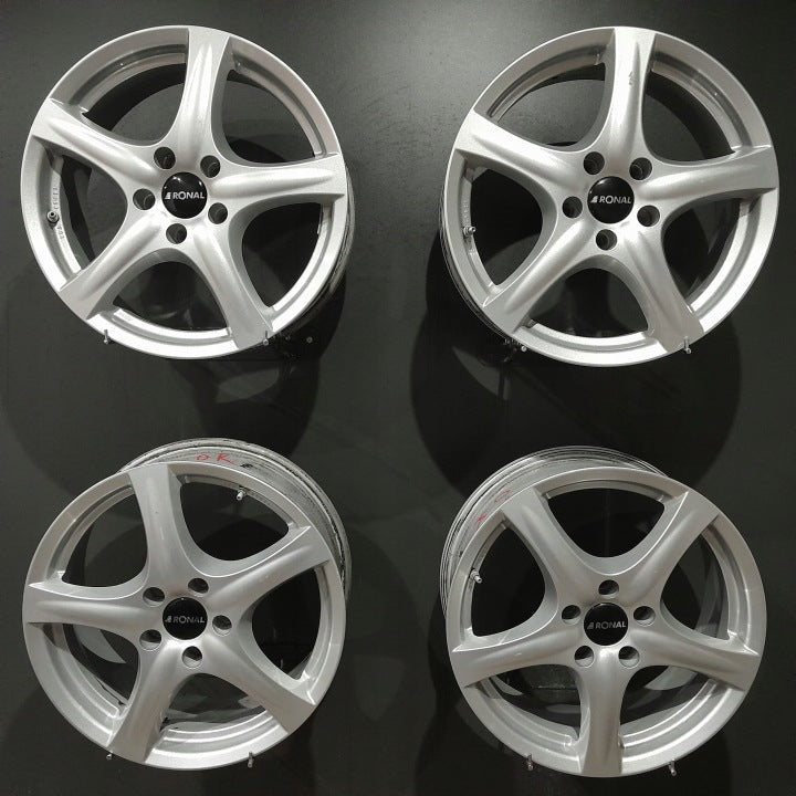 4x Alufelge 17 Zoll 7.5" 5x112 45ET KBA45821 Skoda Octavia II Caddy Golf FEL8196175478bx