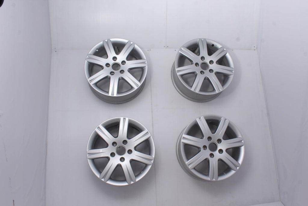 4x Alufelge 18 Zoll 7.5" 5x130 53ET Glanz Silber 4L0071498666 Audi Rim Wheel