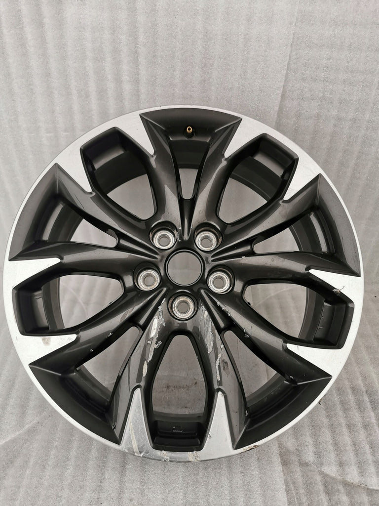 1x Alufelge 19 Zoll 7.0" 5x114.3 50ET Glanz Silber 9965087090 Mazda Cx-5 Mg