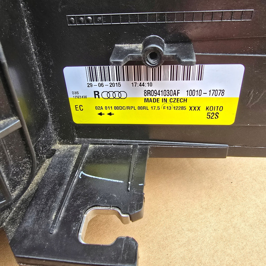 Frontscheinwerfer Audi Q5 8R0941030AT LED Rechts Scheinwerfer Headlight