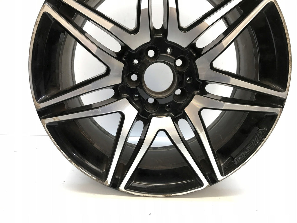 1x Alufelge 19 Zoll 8.5" 5x112 44ET Glanz Schwarz A2124011900 Mercedes-Benz W212