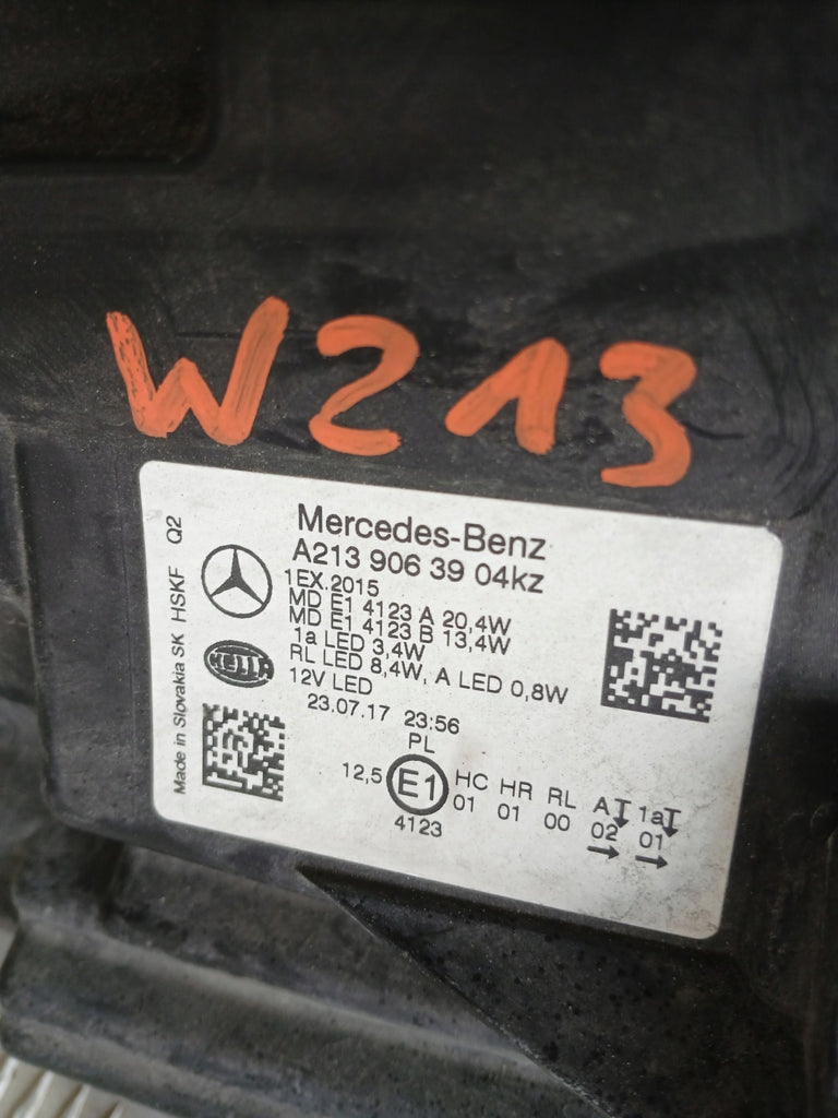 Frontscheinwerfer Mercedes-Benz W213 A2139063904 Links Scheinwerfer Headlight SCH6097429686wl