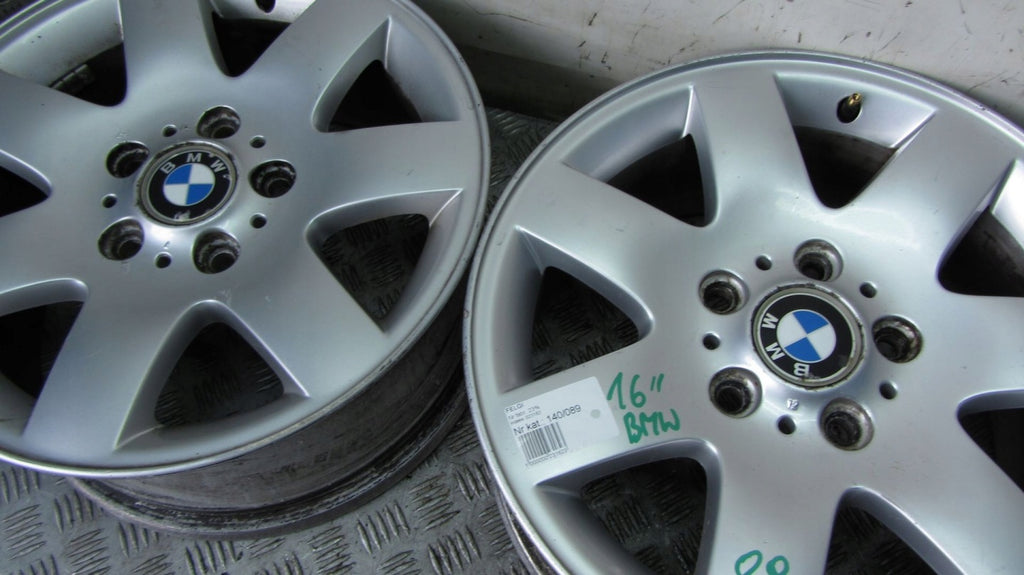 4x Alufelge 16 Zoll 7.0" 5x120 47ET 1094498 BMW Rim Wheel FEL5952699129nw