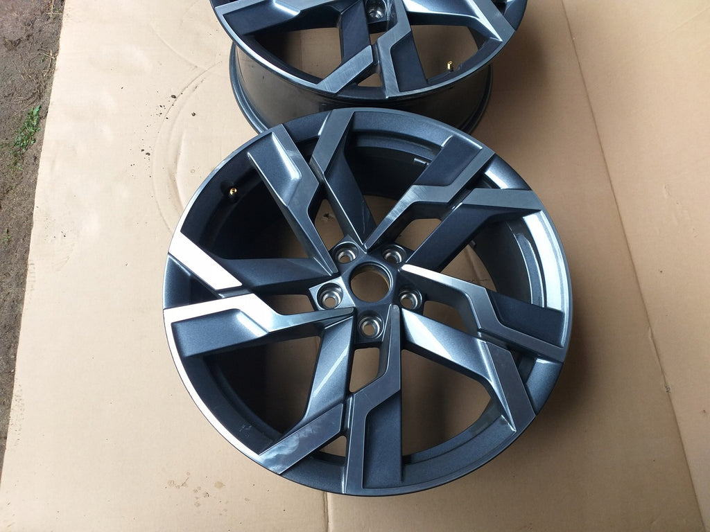 1x Alufelge 19 Zoll 8.0" 5x112 45ET Skoda Karoq Rim Wheel