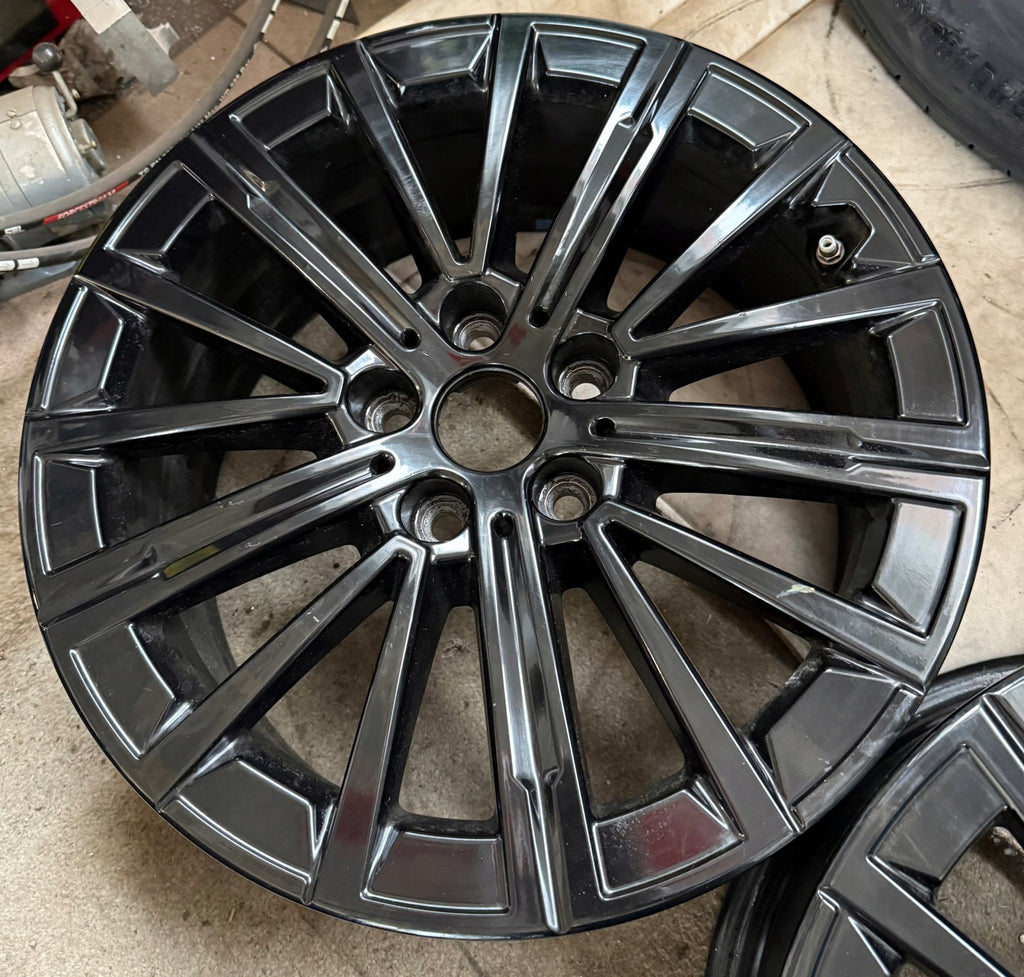 1x Alufelge 17 Zoll 7.0" 5x112 41ET Glanz Schwarz BM00379 BMW Rim Wheel FEL4095671871va