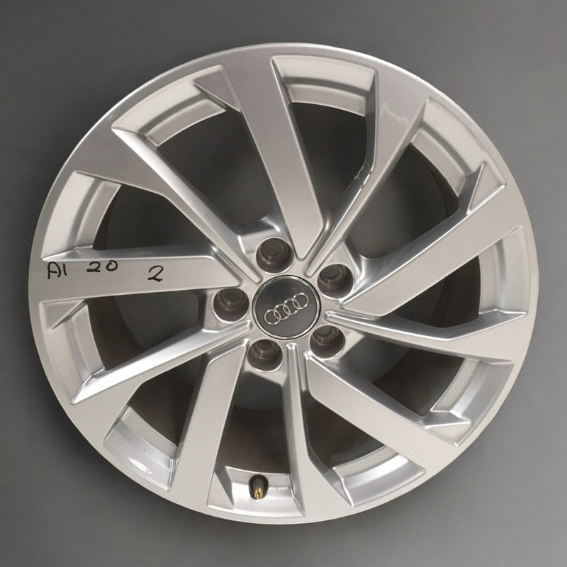 1x Alufelge 16 Zoll 6.5" 5x100 40ET Glanz Silber 82A601025 Audi A1 Rim Wheel