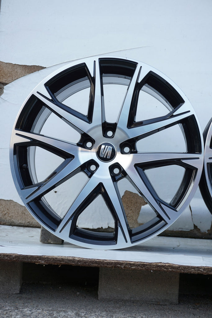 4x Alufelge 19 Zoll 8.0" 5x112 45ET Glanz Schwarz 575601025 Seat Rim Wheel FEL2179443411ev