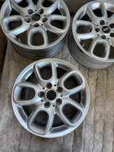 Load image into Gallery viewer, 1x Alufelge 16 Zoll 6.5" 5x112 54ET Glanz Silber 006855103 Mini Rim Wheel FEL7110741961fn