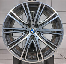 Load image into Gallery viewer, 1x Alufelge 20 Zoll 8.0" 5x112 30ET Glanz Grau 8053501KOD 87169090 BMW G31 G30 FEL7411096476jz