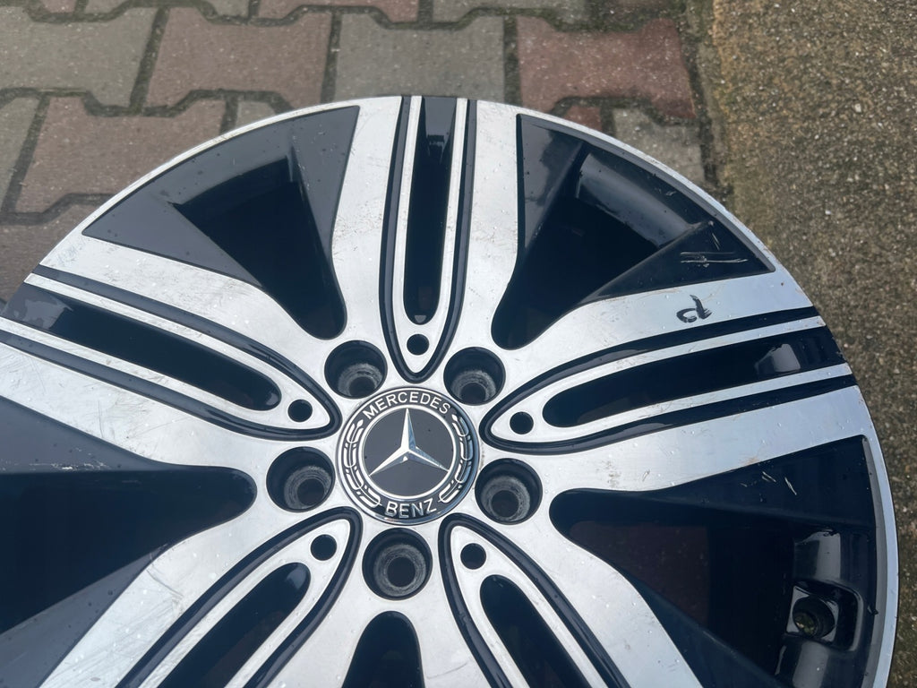 4x Alufelge 18 Zoll 7.5" 5x112 53 5ET A2434011400 Mercedes-Benz Eqa Rim Wheel FEL3010673714ov
