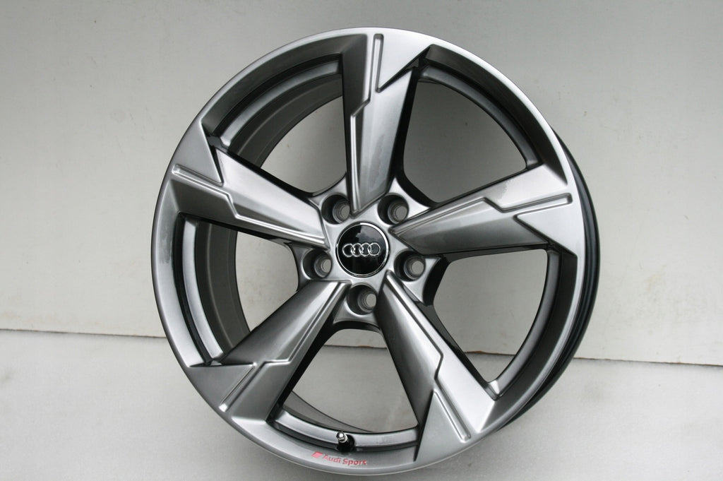 4x Alufelge 18 Zoll 8.0" 5x112 39ET Glanz 4K0601025 Audi Rim Wheel