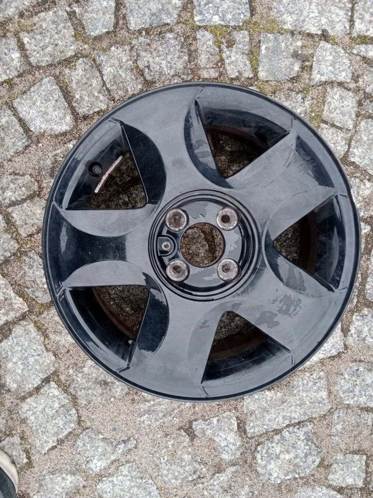 1x Alufelge 15 Zoll 6.0" 4x100 403003740R Renault Twingo Clio Rim Wheel