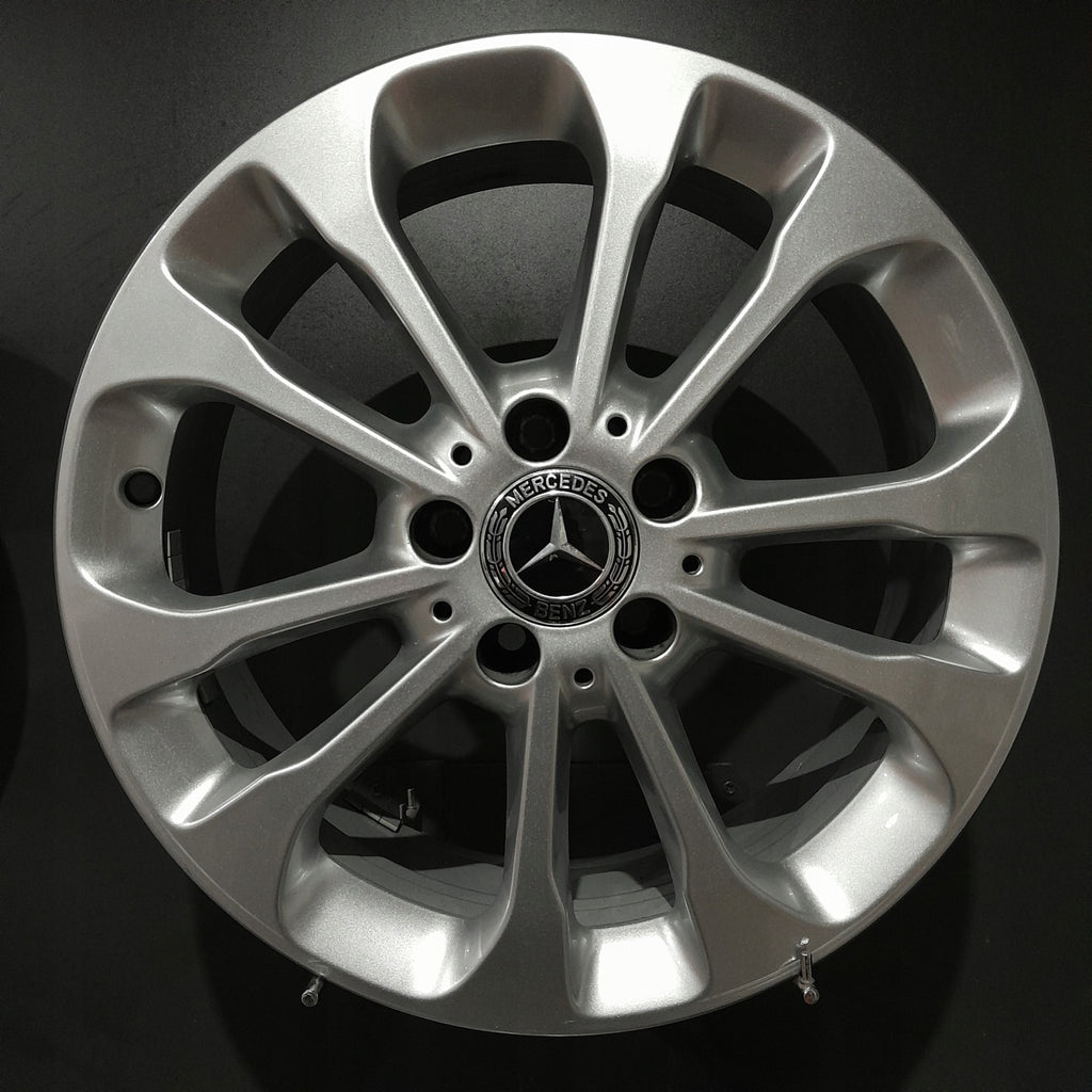 4x Alufelge 17 Zoll 6.5" 5x112 38ET Glanz Silber A1564011700- Mercedes-Benz X156 FEL1165008581lm