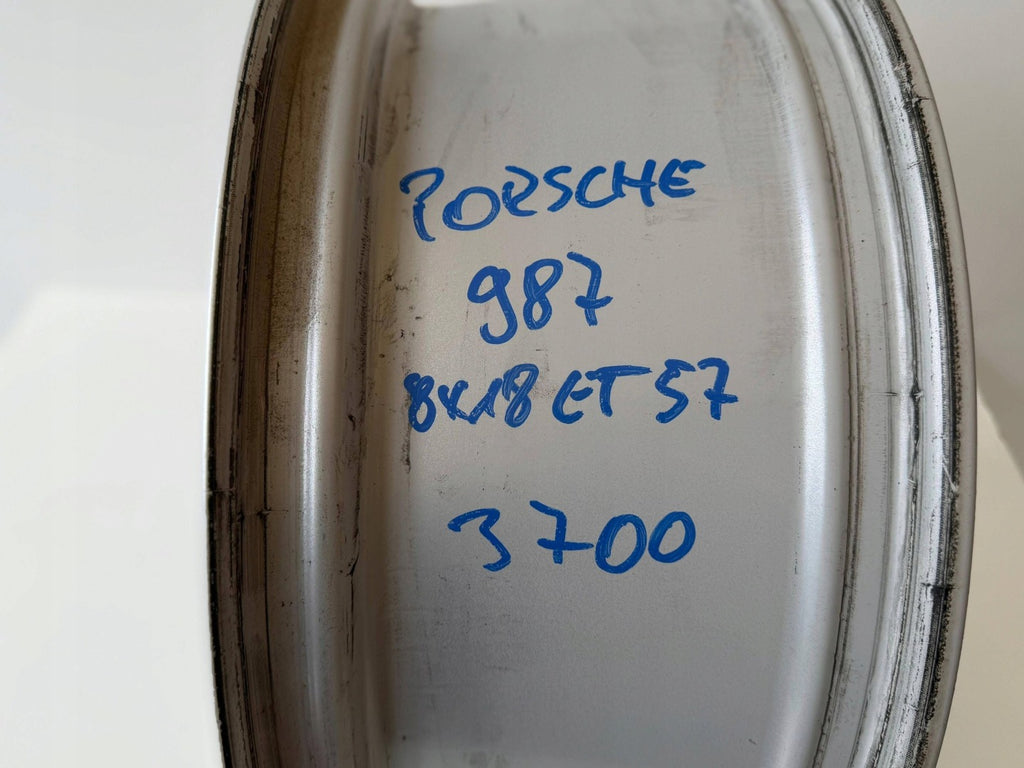 1x Alufelge 18 Zoll 98736213700 Porsche Boxster Cayman 987 Rim Wheel FEL7296290602hk