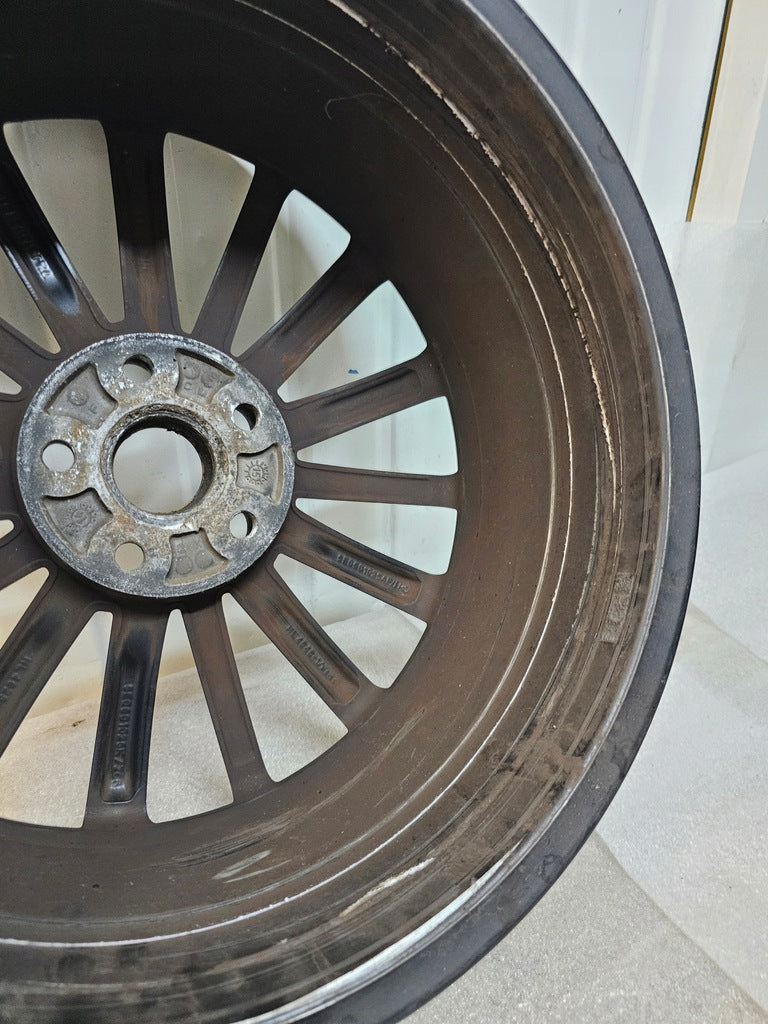 1x Alufelge 18 Zoll 7.0" 5x112 51ET Graphit 5E0601025 Skoda Octavia Rim Wheel FEL3608726401rd