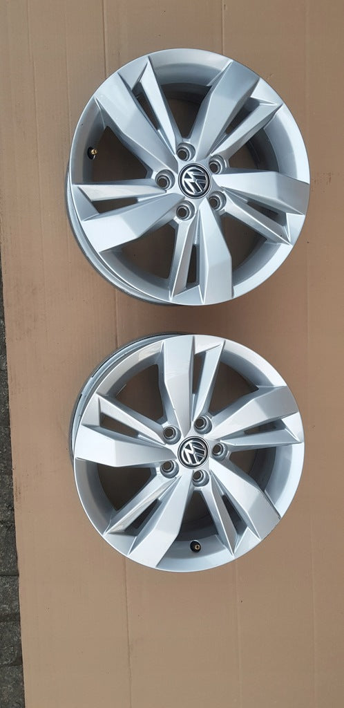 1x Alufelge 15 Zoll 5.5" 5x100 2G0601025N VW Polo Rim Wheel FEL3480354280wb