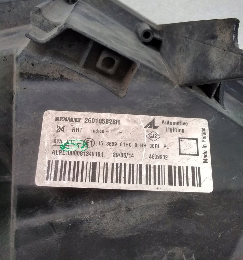 Frontscheinwerfer Dacia Duster 260105828R Rechts Scheinwerfer Headlight