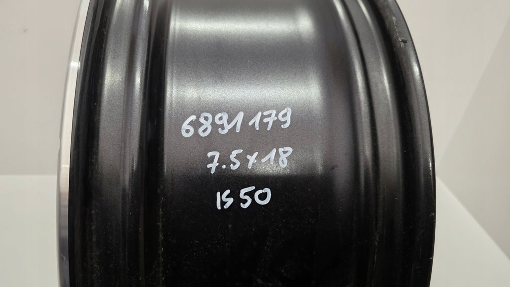 1x Alufelge 18 Zoll 7.5" 5x112 50ET Glanz 6891179 BMW U06 Rim Wheel FEL9016368379yz
