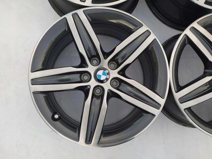 4x Alufelge 17 Zoll 7.5" 5x112 54ET Glanz Silber 6855091 BMW 4 Gran 2 Tourer F45 FEL7902136270kk