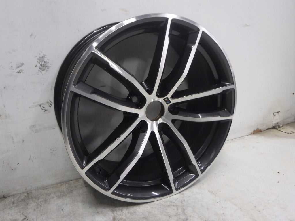 1x Alufelge 18 Zoll 8.0" 5x112 25ET Glanz Graphit 7855081 BMW 5 G30 Mg Rim Wheel FEL7650568616sr
