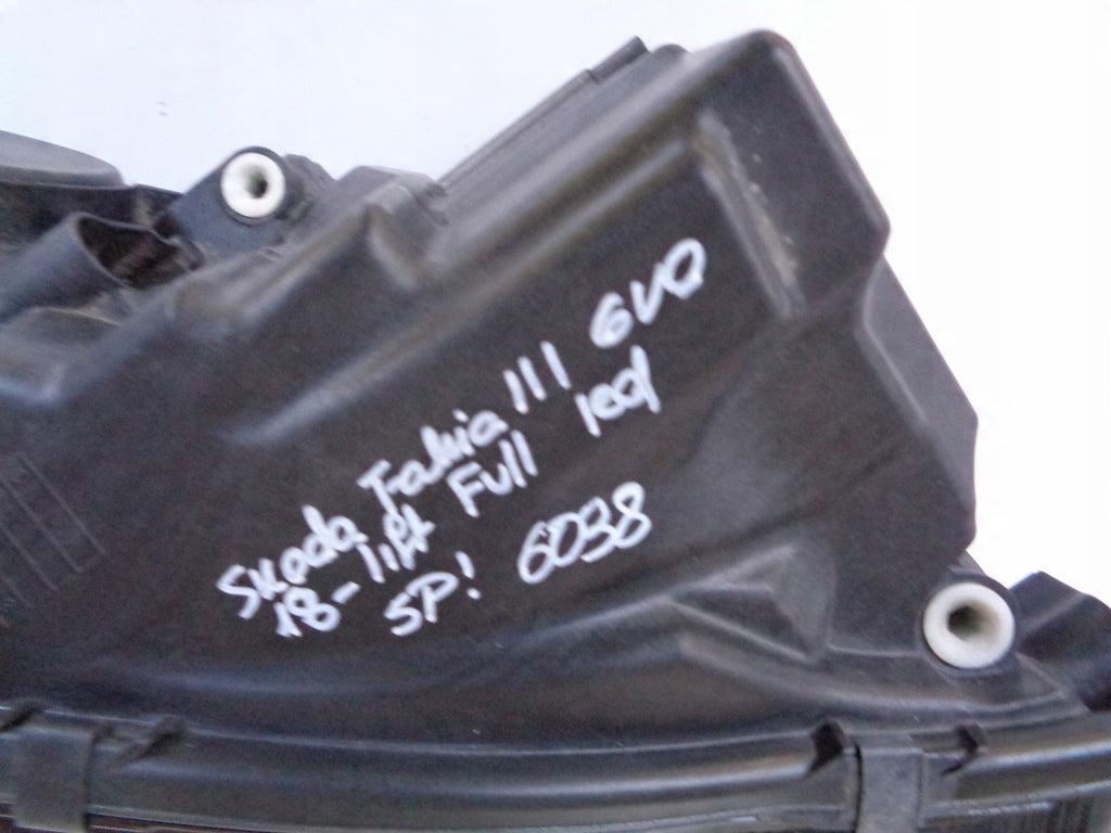 Frontscheinwerfer Skoda Fabia III 6V1941015F Full LED Links Headlight