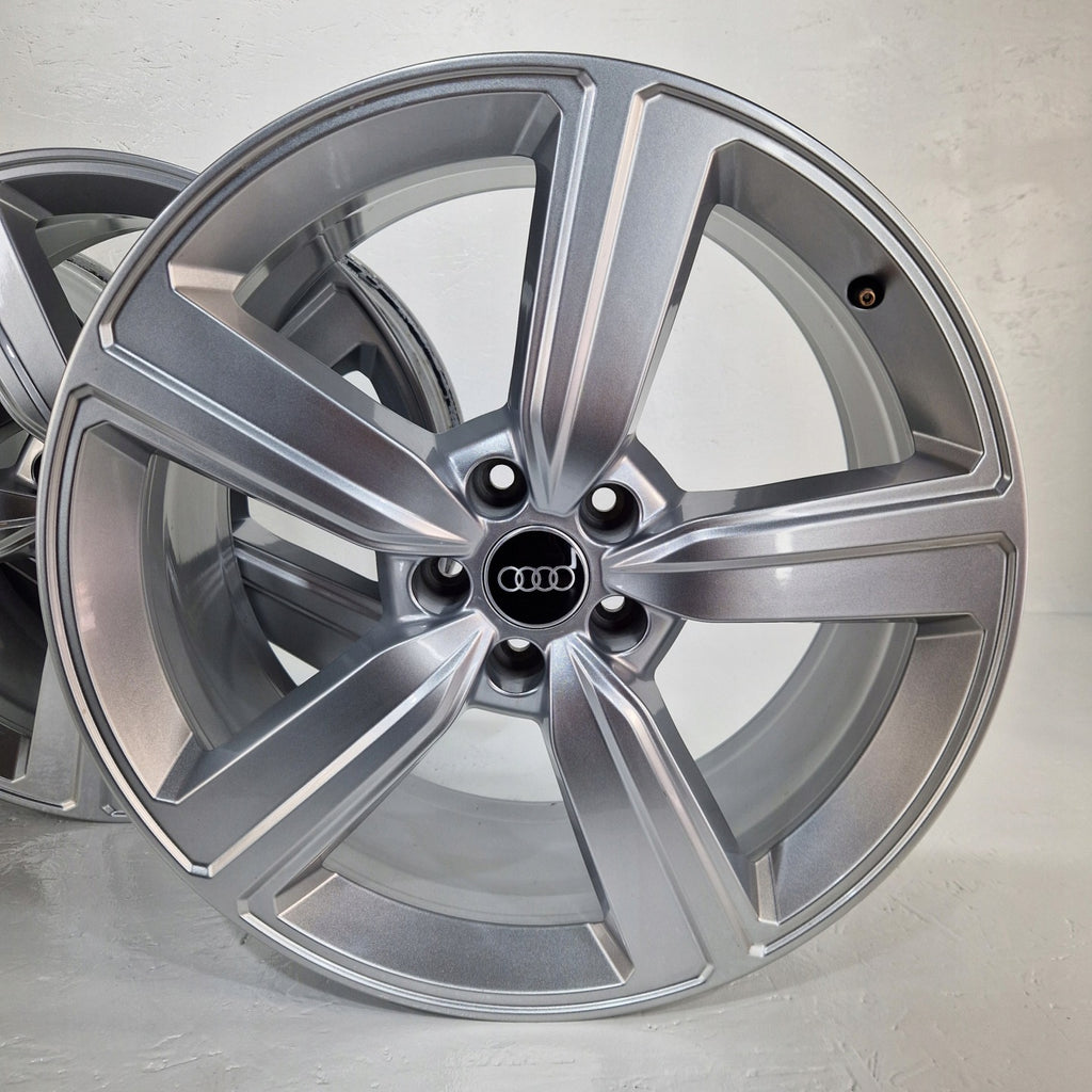 4x Alufelge 20 Zoll 9.0" 5x112 38ET Glanz Silber 4KE601025S Audi Rim Wheel FEL1130831414tx
