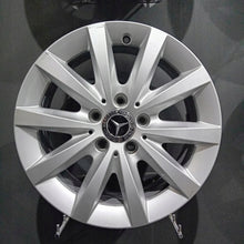 Load image into Gallery viewer, 4x Alufelge 16 Zoll 6.5" 5x112 49ET Glanz Silber Mercedes-Benz W246 Rim Wheel FEL2407316135fq