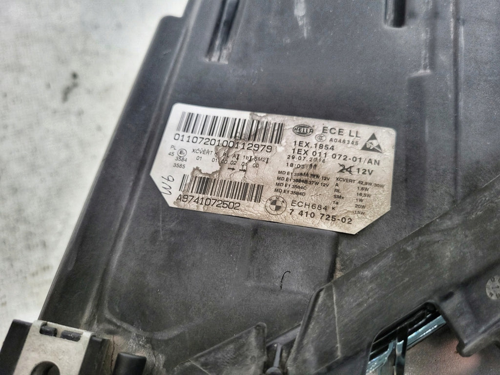 Frontscheinwerfer BMW F11 F10 7410725-02 LED Links Scheinwerfer Headlight SCH6653136031zi