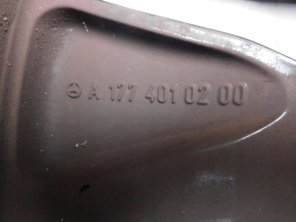 1x Alufelge 17 Zoll 6.5" 5x112 44ET Glanz Schwarz A1774010200 Mercedes-Benz W177