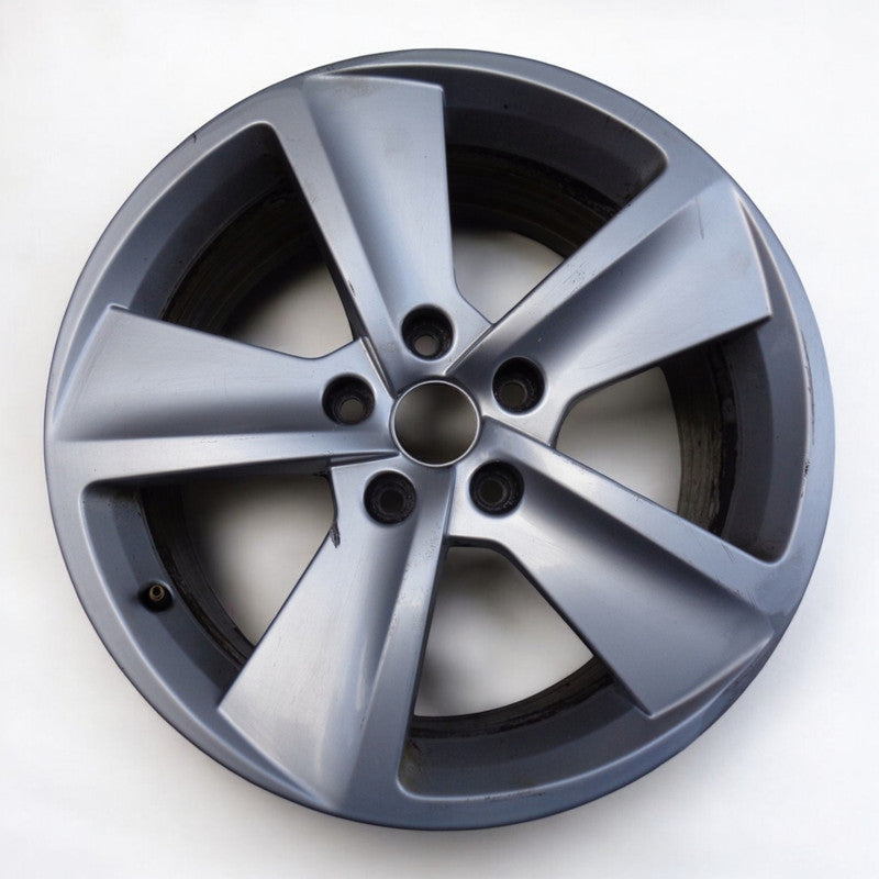 1x Alufelge 17 Zoll 7.5" 5x112 51ET Glanz Silber 5F0601025B Seat Rim Wheel