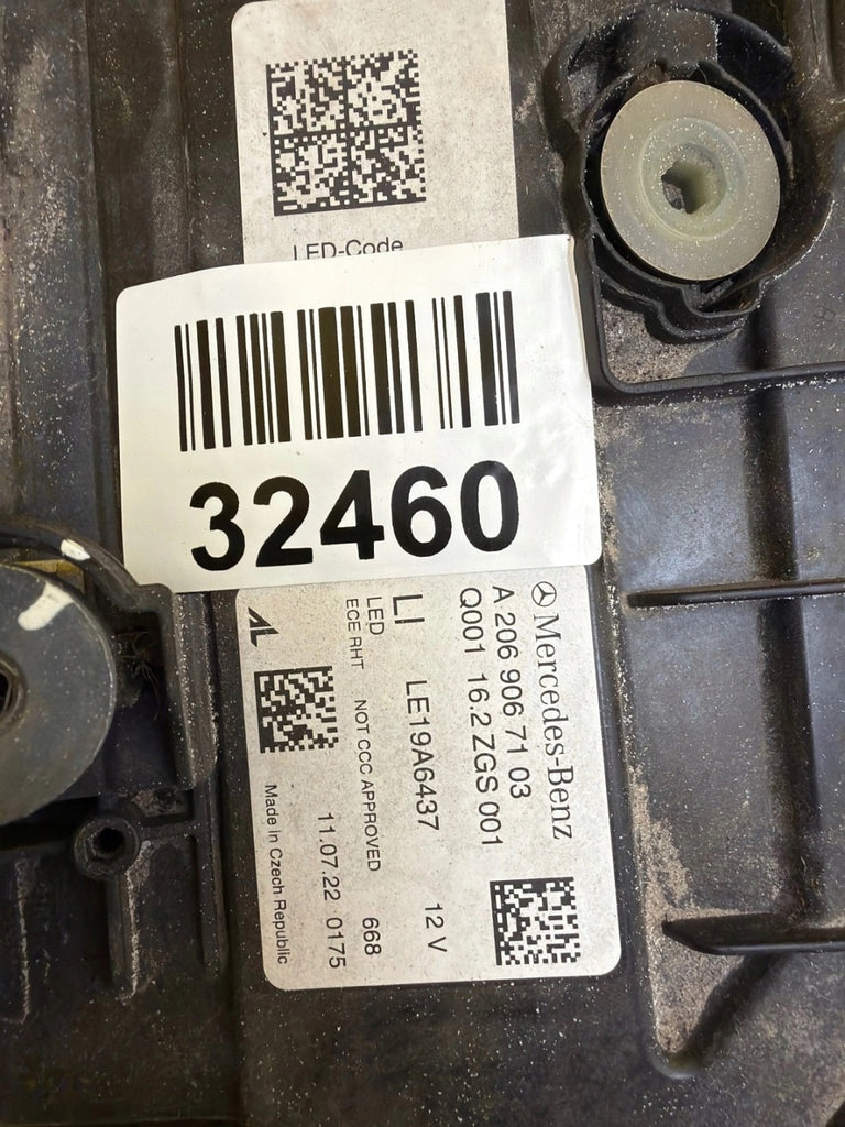 Frontscheinwerfer Mercedes-Benz W206 A2609067301 Links Scheinwerfer Headlight SCH1758408123cm