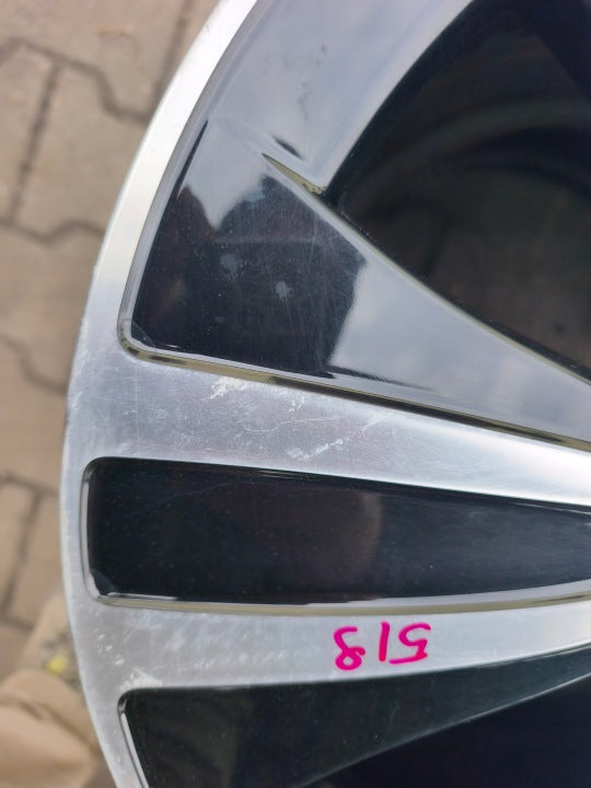 1x Alufelge 19 Zoll 8.5" 5x112 47 5ET Glanz Graphit Mercedes-Benz Eqe Eqc Mg FEL7502024449wx