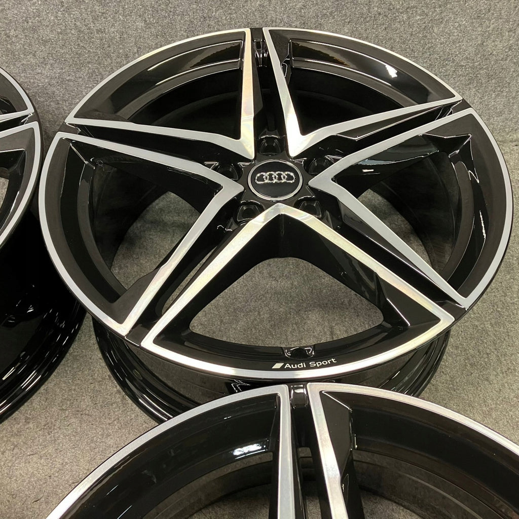 4x Alufelge 18 Zoll 8.0" 5x112 40ET Glanz Silber 8W0601025EC Audi A4 Rim Wheel FEL5718690368go