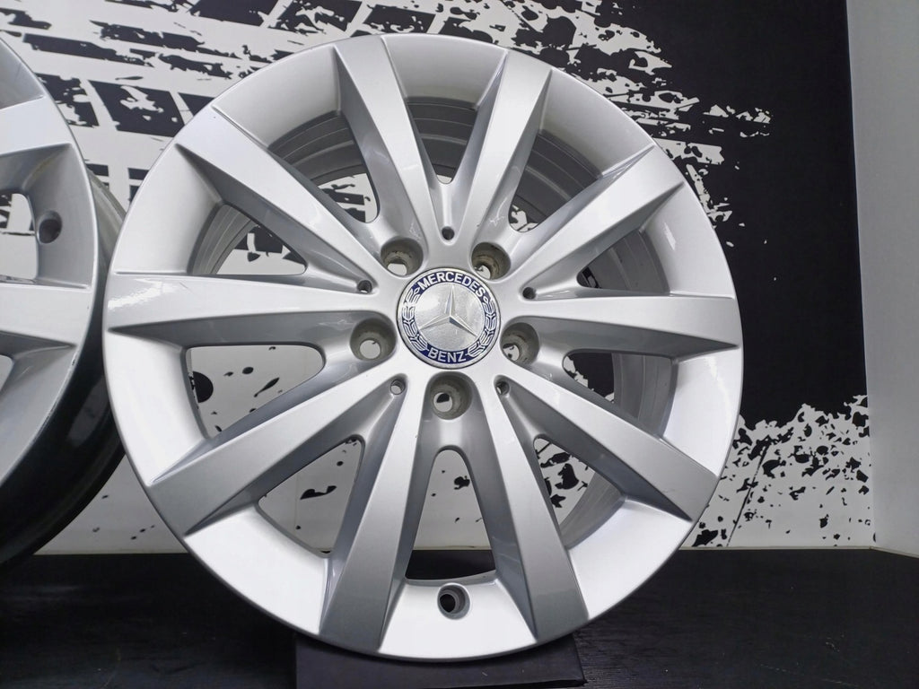 4x Alufelge 16 Zoll 6.5" 5x112 49ET 61F0440 Mercedes-Benz Golf VIII Caddy V FEL5478663921pq