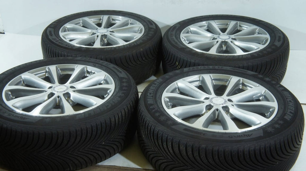 4x Alufelge 17 Zoll 7.5" 5x112 40ET Glanz Silber A2134011300 Mercedes-Benz Mg FEL8389892794kx