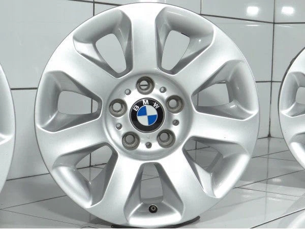 4x Alufelge 16 Zoll 7.0" 5x120 20ET Glanz Silber 6758774 BMW E39 E60 E61 FEL8943158097zz
