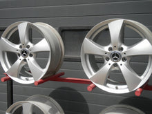 Load image into Gallery viewer, 4x Alufelge 17 Zoll 7.5" 5x112 45ET Glanz Silber 75745112566 Mercedes-Benz W205 FEL1746901339fj
