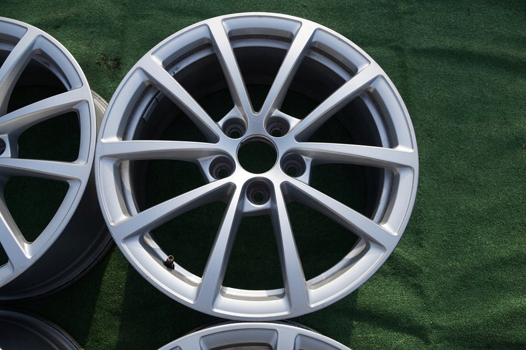 4x Alufelge 17 Zoll 7.5" 5x112 36ET Glanz Silber 4K0601025 Audi A6 C8 B9 FEL1528849307eu