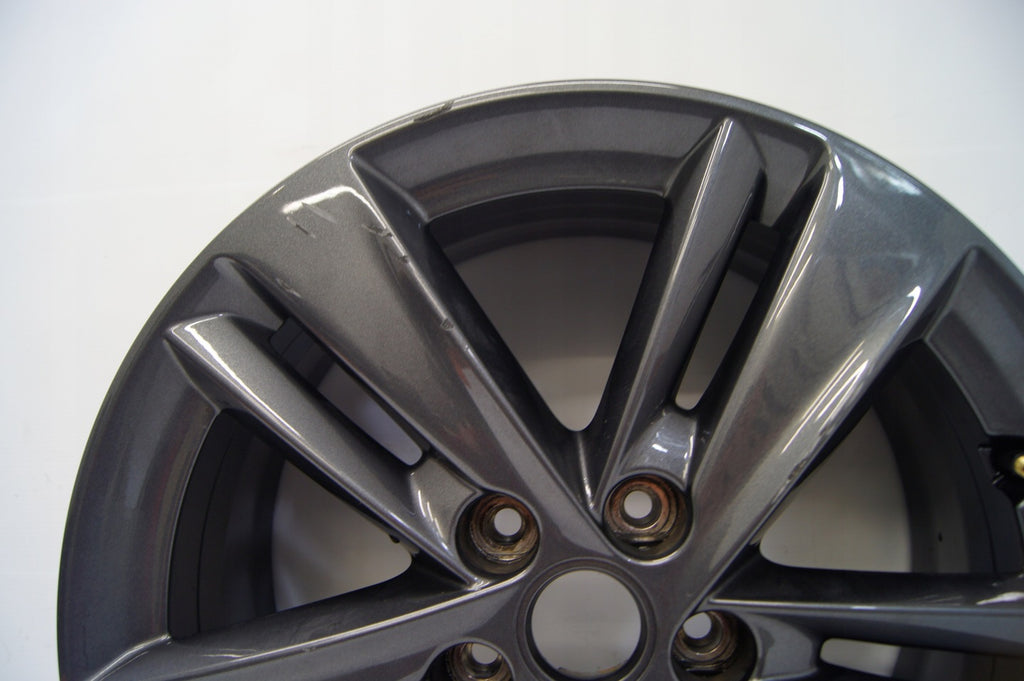 1x Alufelge 17 Zoll 7.0" 5x108 42ET Glanz Graphit YP00162480, YP00064180 Opel